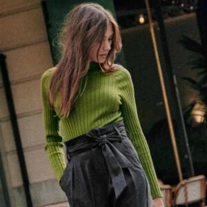 (Sezane) charly jumper in moss